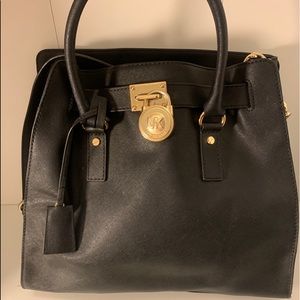 Black Michael Kors tote bag
